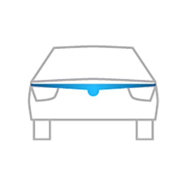 ΑΝΕΜΟΘΡΑΥΣΤΗΣ ΚΑΠΩ ΑΥΤΟΚΙΝΗΤΟΥ ΓΙΑ TOYOTA LAND CRUISER J100 1998-2007 ΑΠΟ ΕΥΚΑΜΠΤΟ ΦΙΜΕ ΠΛΑΣΤΙΚΟ HEKO - 1 ΤΕΜ. - Image 2