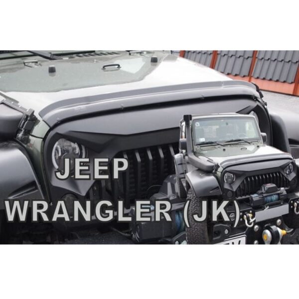 ALL IN POINT ΑΝΕΜΟΘΡΑΥΣΤΗΣ ΚΑΠΩ ΑΥΤΟΚΙΝΗΤΟΥ ΓΙΑ JEEP WRANGLER 2007-2018 ΑΠΟ ΕΥΚΑΜΠΤΟ ΦΙΜΕ ΠΛΑΣΤΙΚΟ HEKO - 1 ΤΕΜ. - AIN-160068 iluma.GR