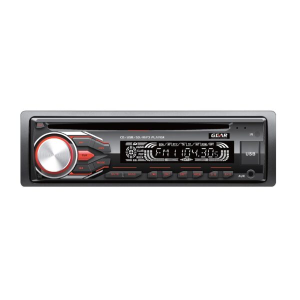 ALL IN POINT ΡΑΔΙΟ GEAR GR-3251 CD/FM/USB/SD/MP3 4x60W GEAR ΜΕ REMOTE CONTROL (ΚΟΚΚΙΝΟΣ ΦΩΤΙΣΜΟΣ) - AIN-159966 LEFKELIS.GR