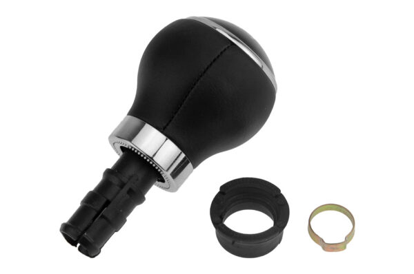 ΠΟΜΟΛΟ ΤΑΧΥΤΗΤΩΝ ΜΑΡΚΕ ΓΙΑ VW GOLF 5 2003+ / GOLF 6 2008+ / GOLF PLUS 2005+ / JETTA 2006+ ΔΕΡΜΑΤΙΝΟ ΜΕ ΕΝΔΕΙΞΗ 5 ΤΑΧΥΤΗΤΩΝ - Image 2