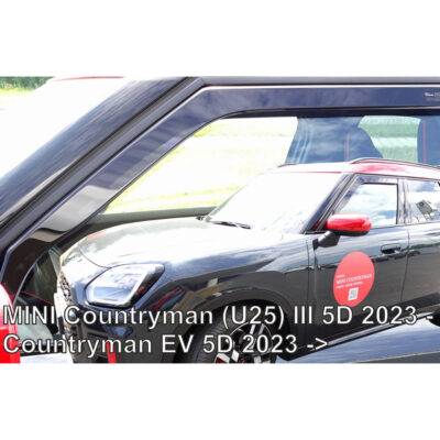 ALL IN POINT ΑΝΕΜΟΘΡΑΥΣΤΕΣ ΓΙΑ MINI COUNTRYMAN U25 5D 2023+ / COUNTRYMAN EV 5D 2023+ - ΣΕΤ ΑΥΤΟΚΙΝΗΤΟΥ ΑΠΟ ΕΥΚΑΜΠΤΟ ΦΙΜΕ ΠΛΑΣΤΙΚΟ HEKO - 4 ΤΕΜ - AIN-182460 LEFKELIS.GR