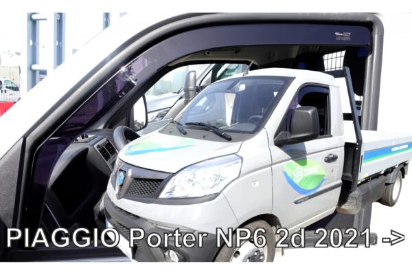ALL IN POINT ΑΝΕΜΟΘΡΑΥΣΤΕΣ ΓΙΑ PIAGGIO PORTER NP6 2D 2021+ ΖΕΥΓΑΡΙ ΑΠΟ ΕΥΚΑΜΠΤΟ ΦΙΜΕ ΠΛΑΣΤΙΚΟ HEKO - 2 ΤΕΜ - AIN-182157 iluma.GR