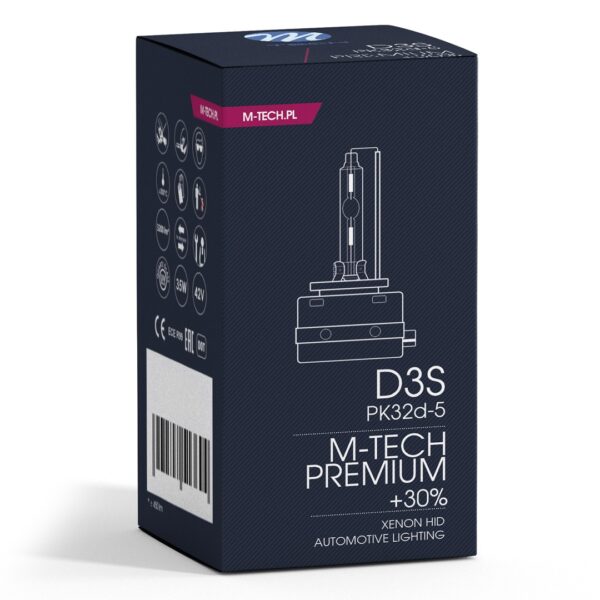 D3S 4.300k 35W PK32d-5 12/24V ΑΝΤΑΛΛΑΚΤΙΚΗ ΛΑΜΠΑ PREMIUM 1ΤΕΜ. - Image 2