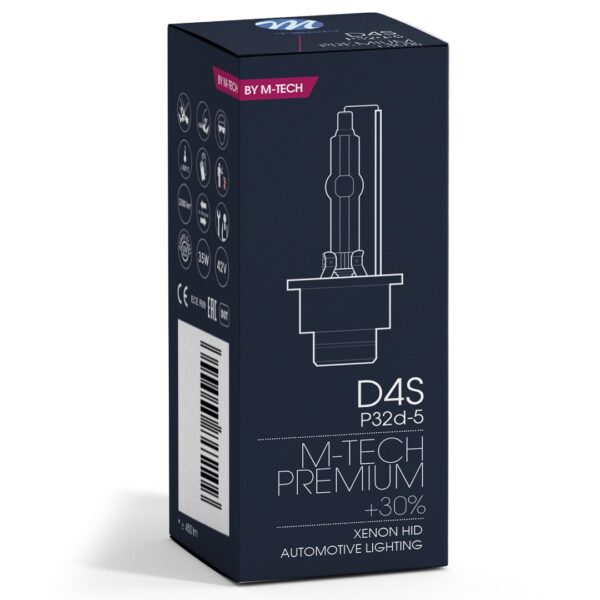 D4S 4.300k 35W P32d-5 12/24V ΑΝΤΑΛΛΑΚΤΙΚΗ ΛΑΜΠΑ PREMIUM 1ΤΕΜ. - Image 2