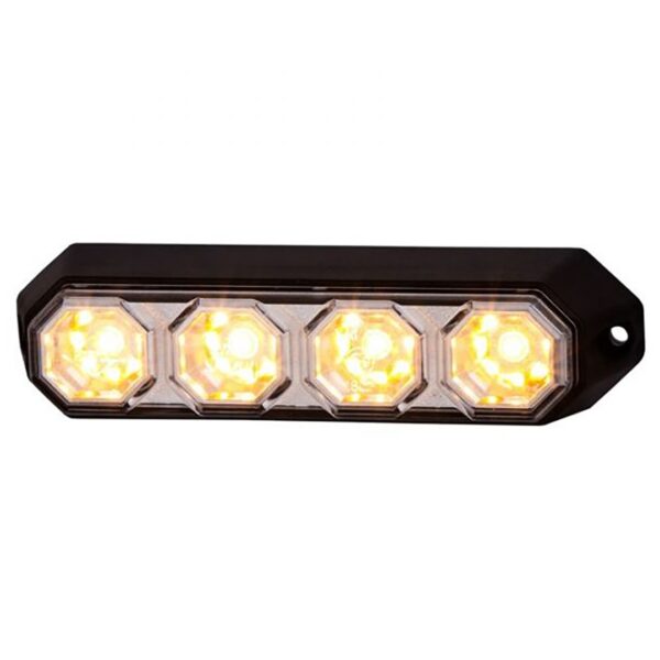 ALL IN POINT ΦΩΣ ΠΡΟΕΙΔΟΠΟΙΗΣΗΣ 12/24V HOR78 6W 4LED 143x35mm ΠΟΡΤΟΚΑΛΙ - AIN-161152 iluma.GR