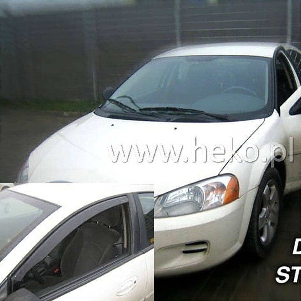 ALL IN POINT ΑΝΕΜΟΘΡΑΥΣΤΕΣ ΓΙΑ DODGE STRATUS 4D 2001-2005 ΖΕΥΓΑΡΙ ΑΠΟ ΕΥΚΑΜΠΤΟ ΦΙΜΕ ΠΛΑΣΤΙΚΟ HEKO - 2 ΤΕΜ. - AIN-46439 LEFKELIS.GR