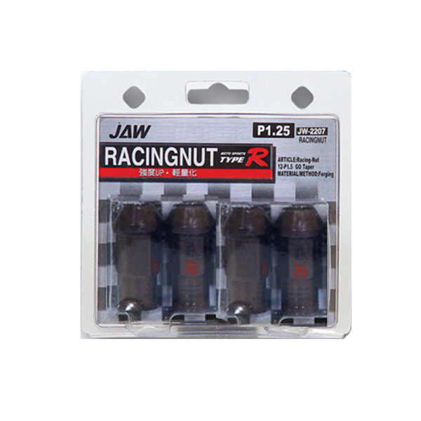 ALL IN POINT ΠΑΞΙΜΑΔΙΑ JAPAN RACING 12x1.50 50mm JAW TYPE-R ΑΛΟΥΜΙΝΙΟΥ ΚΑΦΕ - 4 ΤΕΜ. - AIN-183374 LEFKELIS.GR