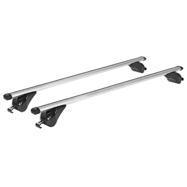 ALL IN POINT ΜΠΑΡΕΣ ΟΡΟΦΗΣ ΑΛΟΥΜΙΝΙΟΥ ΜΕ ΚΛΕΙΔΑΡΙΑ KING1 112 CM Κ39 (FLUSH RAILING) - 2 ΤΕΜ. - AIN-159574 LEFKELIS.GR