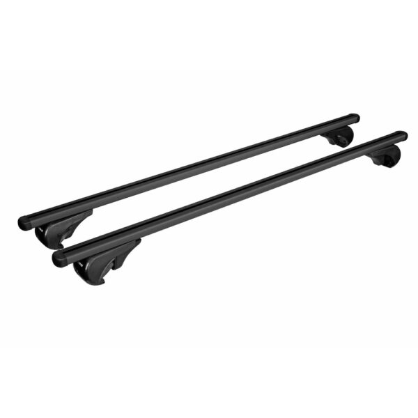 ALL IN POINT ΜΠΑΡΕΣ ΟΡΟΦΗΣ HELIO BLACK (M) 120cm ΑΛΟΥΜΙΝΙΟΥ ΜΑΥΡΗ ΜΕ ΚΛΕΙΔΑΡΙΕΣ (STANDARD RAILING) NORDRIVE - 2 TEM. - AIN-177121 LEFKELIS.GR