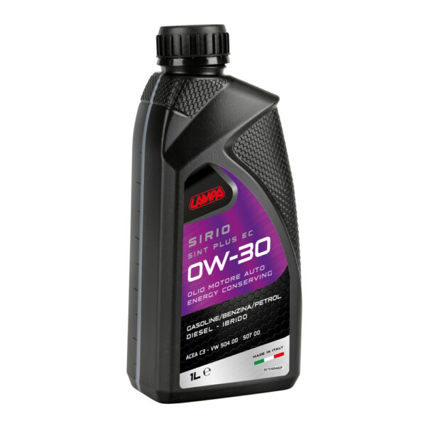 ΛΑΔΙ ΚΙΝΗΤΗΡΑ OW-30 SIRIO SINT PLUS EC ΣΥΝΘΕΤΙΚΟ ACEA C3 ENERGY CONSERVING 1L LAMPA - 1 ΤΕΜ. - Image 2
