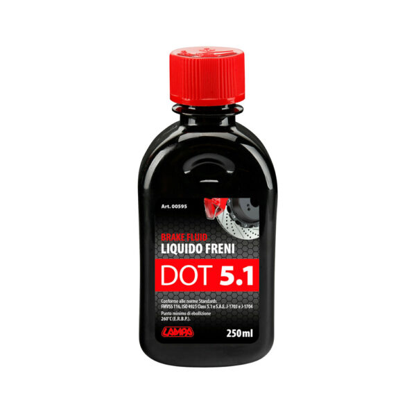 ALL IN POINT ΥΓΡΟ ΦΡΕΝΩΝ DOT 5.1 - FMVSS 116 / ISO 4925 CLASS 5.1 / SAE J-1704 250ml LAMPA - 1 ΤΕΜ. - AIN-183284 LEFKELIS.GR