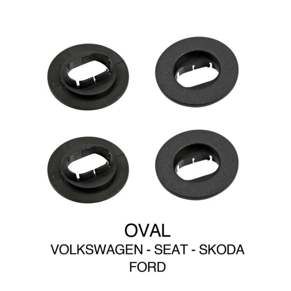 ALL IN POINT VOLKSWAGEN/SEAT/SKODA/FORD ΚΟΥΜΠΩΜΑΤΑ ΚΛΙΠΣ ΓΙΑ ΠΑΤΑΚΙΑ (ΟΒΑΛ) - 4 ΤΕΜ. - AIN-160206 LEFKELIS.GR