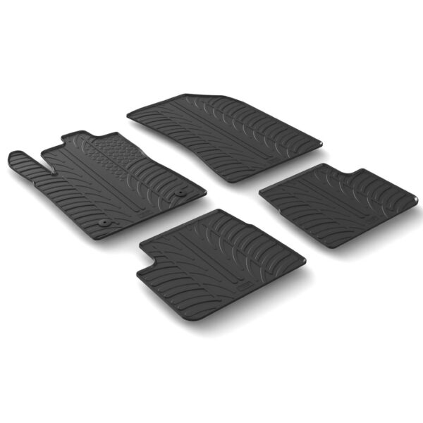 ALL IN POINT ΜΑΡΚΕ ΠΑΤΑΚΙΑ ΣΕ ΣΚΑΦΗ ΛΑΣΤΙΧΟ ΓΙΑ CITROEN C3 11/2016+ SUMISURA ΣΕ ΜΑΥΡΟ ΧΡΩΜΑ ME ΚΟΥΜΠΩΜΑΤΑ LAMPA - 4 ΤΕΜ. - AIN-144341 iluma.GR