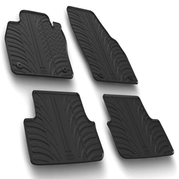 ALL IN POINT ΜΑΡΚΕ ΠΑΤΑΚΙΑ ΣΕ ΣΚΑΦΗ ΛΑΣΤΙΧΟ ΓΙΑ OPEL KARL 12/2014+ / KARL ROCKS 03/2017+ SUMISURA ΣΕ ΜΑΥΡΟ ΧΡΩΜΑ ME ΚΟΥΜΠΩΜΑΤΑ LAMPA - 4 ΤΕΜ. - AIN-160839 LEFKELIS.GR