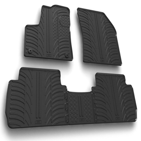 ALL IN POINT ΜΑΡΚΕ ΠΑΤΑΚΙΑ ΣΕ ΣΚΑΦΗ ΛΑΣΤΙΧΟ ΓΙΑ PEUGEOT 5008 5D 01/2017+ SUMISURA ΣΕ ΜΑΥΡΟ ΧΡΩΜΑ ME ΚΟΥΜΠΩΜΑΤΑ LAMPA - 4 ΤΕΜ. - AIN-161323 LEFKELIS.GR