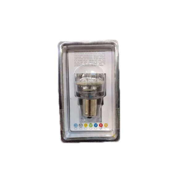 ALL IN POINT ΛΑΜΠΑΚΙ MONOΠΟΛΙΚΟ 24 LED 12V 360ο ΚΟΚΚΙΝΟ - AIN-174652 LEFKELIS.GR