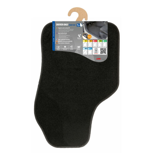 ΠΑΤΑΚΙ ΜΟΚΕΤΑ ΟΔΗΓΟΥ SC-6 DRIVER ONLY 47x71cm ΜΑΥΡΟ ΧΡΩΜΑ LAMPA - 1 ΤΕΜ - Image 2