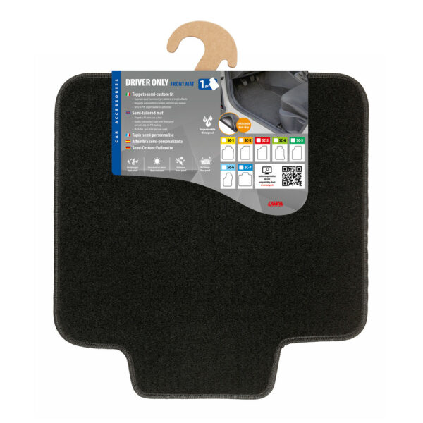 ΠΑΤΑΚΙ ΜΟΚΕΤΑ ΟΔΗΓΟΥ SC-7 DRIVER ONLY 47x49cm ΜΑΥΡΟ ΧΡΩΜΑ LAMPA - 1 ΤΕΜ - Image 2
