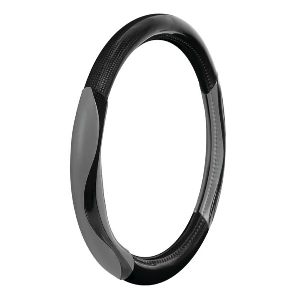 ALL IN POINT ΚΑΛΥΜΜΑ ΤΙΜΟΝΙΟΥ SILVERSTONE (M) 37/39 cm CARBON /ΜΑΥΡO-ΓΚΡΙ ΔΕΡΜΑΤΙΝΗ ΑΟΣΜΟ ECO-FRIENDLY - AIN-162891 iluma.GR