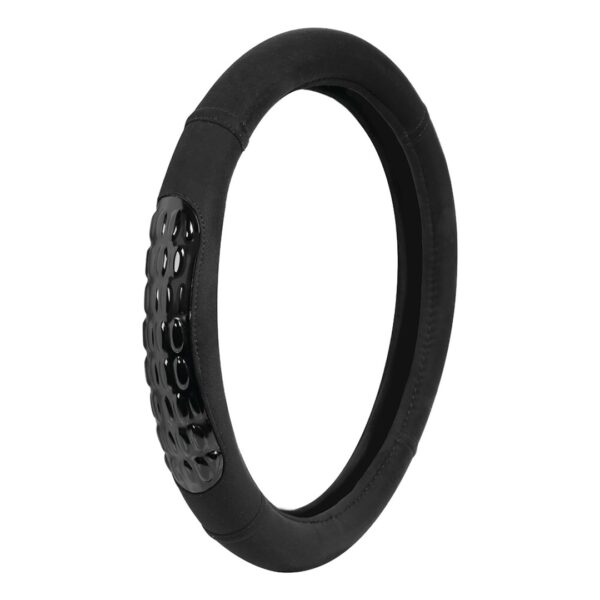 ALL IN POINT ΚΑΛΥΜΜΑ ΤΙΜΟΝΙΟΥ GEL GRIP (S) 35/37cm ΜΙΚΡΟΙΝΕΣ/ΤΖΕΛ ΜΑΥΡΟ ΑΟΣΜΟ ECO-FRIENDLY - AIN-162894 iluma.GR