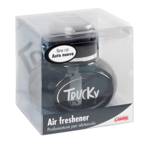 ΑΡΩΜΑΤΙΚΟ TRUCKY NEW CAR 150 ml (ΜΑΥΡΟ/ΑΥΤΟΚΟΛΛΗΤΗ ΒΑΣΗ) - Image 2