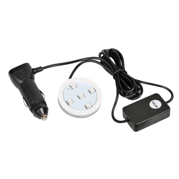 ALL IN POINT ΒΑΣΗ ΦΩΤΙΖΟΜΕΝΗ ΑΡΩΜΑΤΙΚΟΥ TRUCKY 12/24V - 7 ΧΡΩΜΑΤΑ (ΦΙΣ ΑΝΑΠΤΗΡΑ/ΚΑΛΩΔΙΟ 150 cm) - AIN-160012 LEFKELIS.GR