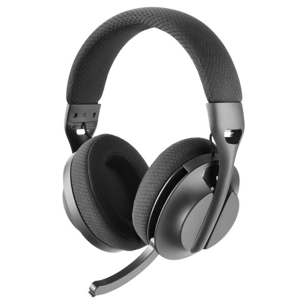 ΑΚΟΥΣΤΙΚΑ ΚΕΦΑΛΗΣ ΑΣΥΡΜΑΤΑ ΜΕ ΜΙΚΡΟΦΩΝΟ SONIC WIRELESS BLUETOOTH 5.3 ΜΕ ΚΑΛΩΔΙΟ ΦΟΡΤΙΣΗΣ TYPE C LAMPA - 1 ΤΕΜ. - Image 2