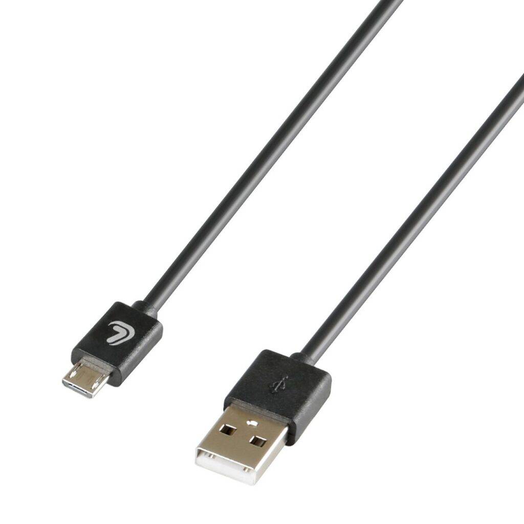 ALL IN POINT ΚΑΛΩΔΙΟ ΦΟΡΤΙΣΗΣ ΚΑΙ ΣΥΓΧΡΟΝΙΣΜΟΥ 100 cm MICRO USB ESSENTIALS LINE (ΜΑΥΡΟ) - AIN-160215 LEFKELIS.GR