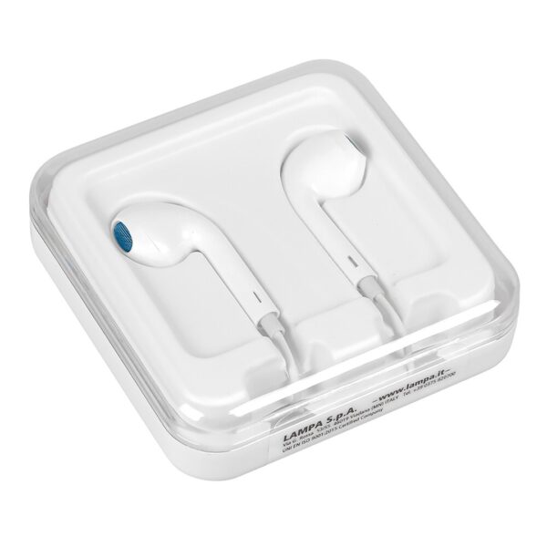 ΑΚΟΥΣΤΙΚΑ ΜΕ ΜΙΚΡΟΦΩΝΟ STEREO JACK 3.5mm 120cm ESSENTIALS LAMPA - 1 ΤΕΜ. - Image 2
