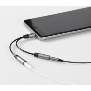 5mm 10cm ΑΠΟ ΜΟΝΟ ΑΡΣΕΝΙΚΟ ΣΕ ΔΙΠΛΟ ΘΗΛΥΚΟ AUX SPLITTER  SILVER LINE - AIN-160614 LEFKELIS.GR