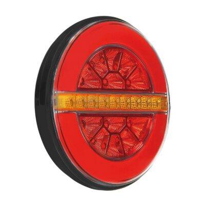 ALL IN POINT ΦΩΣ ΠΙΣΩ ΑΡΙΣΤΕΡΟ 12/24V DYNAMIC-O 140 mm ΜΕ 29 LED 3 ΧΡΗΣΕΙΣ ΘΕΣΕΩΣ/ΦΛΑΣ/STOP (ΚΟΚΚΙΝΟ/ΠΟΡΤΟΚΑΛΙ) - 1 ΤΕΜ. - AIN-160006 LEFKELIS.GR