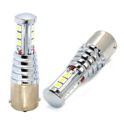ALL IN POINT P21W 12V BA15s LED 9x3030chip PREMIUM LG ΛΕΥΚΟ (ΜΟΝΟΠΟΛΙΚΟ) 1ΤΕΜ. - AIN-143035 LEFKELIS.GR