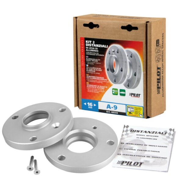 ALL IN POINT ΑΠΟΣΤΑΤΕΣ ΠΡΟΣΘΗΚΕΣ ΤΡΟΧΩΝ 20 mm B24 ΚΑΡΕ 5 X 112 mm ΚΕΝΤΡΟ 57