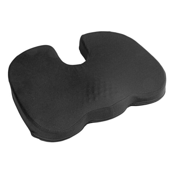 ALL IN POINT ΜΑΞΙΛΑΡΙ ΚΑΘΙΣΜΑΤΟΣ ERGO SEAT CONTOUR ΜΕ GEL ΚΑΙ ΑΦΡΟ MEMORY FOAM (ΜΑΥΡΟ) - 1 ΤΕΜ. - AIN-144348 iluma.GR
