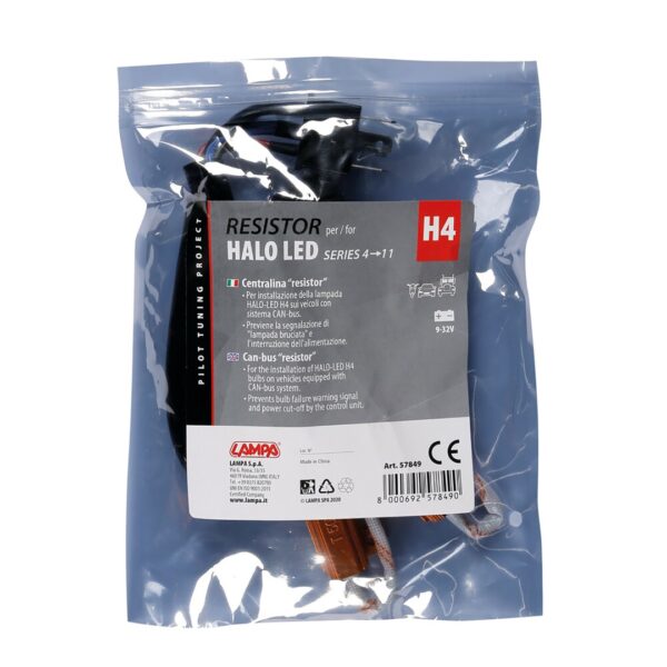 ΑΝΤΙΣΤΑΣΗ ΓΙΑ HALO LED ΚΙΤ H4 9-32V SERIES 4-11 (ΑΝΤΙΣΤΑΣΗ- ΨΕΥΤΗΣ- CANCELLER) 1ΤΕΜ. - Image 2