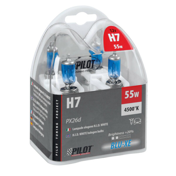 ALL IN POINT H7 12V 55W BLU-XE 4.500K +20% ΚΟΥΤΙ 2ΤΕΜ. - AIN-6159 iluma.GR