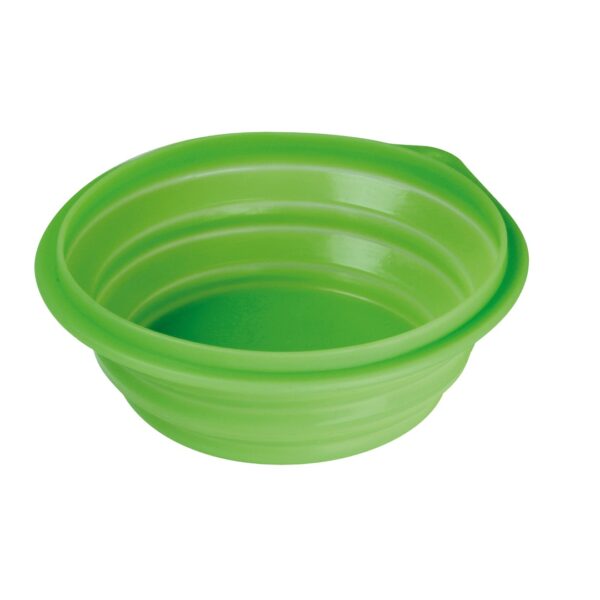 ΤΑΪΣΤΡΑ/ΜΠΟΛ ΤΑΞΙΔΙΟΥ PET TRAVEL BOWL 1000 ml ΓΙΑ ΣΚΥΛΟΥΣ/ΓΑΤΕΣ/ΚΑΤΟΙΚΙΔΙΑ ΖΩΑ (ΣΙΛΙΚΟΝΗ/ΔΙΑΦΟΡΑ ΧΡΩΜΑΤΑ) - Image 2