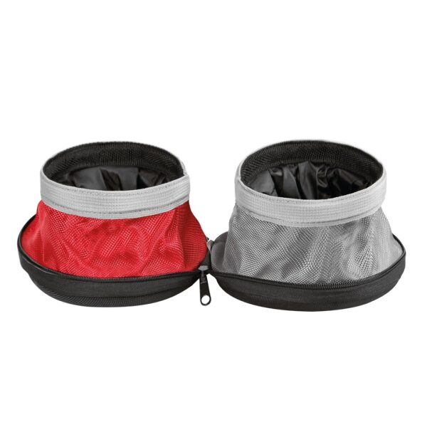 ΤΑΪΣΤΡΑ/ΜΠΟΛ ΤΑΞΙΔΙΟΥ PET BOWL 2 ΣΕ 1 1100+1400 ml ΓΙΑ ΣΚΥΛΟΥΣ/ΓΑΤΕΣ/ΚΑΤΟΙΚΙΔΙΑ ΖΩΑ (ΑΝΑΔΙΠΛΟΥΜΕΝΗ/ΠΟΛΥΕΣΤΕΡΑΣ) - Image 2