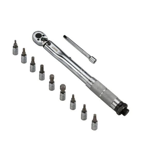 ALL IN POINT ΔΥΝΑΜΟΚΛΕΙΔΟ/ΡΟΠΟΚΛΕΙΔΟ TORQUE (ΤΟΡΞ) 1/4'' 5>25Nm 28cm CRV ΜΕ 9 ΜΥΤΕΣ & ΠΡΟΕΚΤΑΣΗ ΜΗΚΟΥΣ 10cm LAMPA - 1 Τεμ. - AIN-182872 LEFKELIS.GR