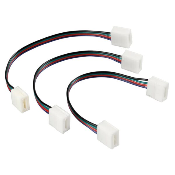 ALL IN POINT ΑΝΤΑΛΛΑΚΤΙΚΗ ΦΙΣΑ CONNECT-2 ΜΕ 4 PIN ΓΙΑ ΤΑΙΝΙΑ LED RGB 16cm 3 ΤΕΜ. - AIN-164135 iluma.GR