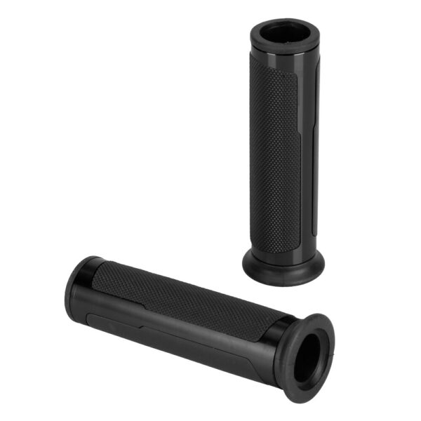 ALL IN POINT ΧΕΡΟΥΛΙΑ MOTO STYLE GRIP ΜΑΥΡΟ ΧΡΩΜΑ 22mm+25mm 12cm LAMPA - 2 τεμ. - AIN-184251 LEFKELIS.GR