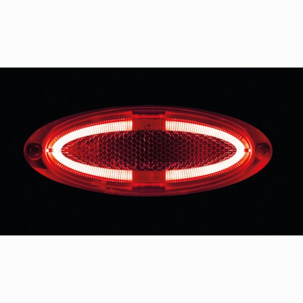 ΦΩΣ ΟΓΚΟΥ 4LED ΚΟΚΚΙΝΟ SMD 12/24V 124mm 1ΤΕΜ. - Image 2
