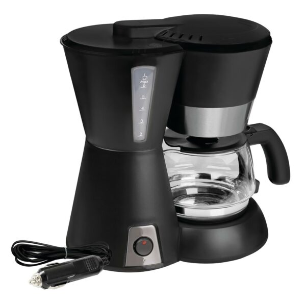 ALL IN POINT ΚΑΦΕΤΙΕΡΑ ΦΙΛΤΡΟΥ ΓΙΑ ΓΑΛΛΙΚΟ ΚΑΦΕ ARABICA 24V 300W 95CM ΜΕ ΔΟΣΟΜΕΤΡΗΤΗ 4/6 ΚΟΥΠΕΣ 0.65LT ΜΑΥΡΗ/INOX - AIN-167372 LEFKELIS.GR