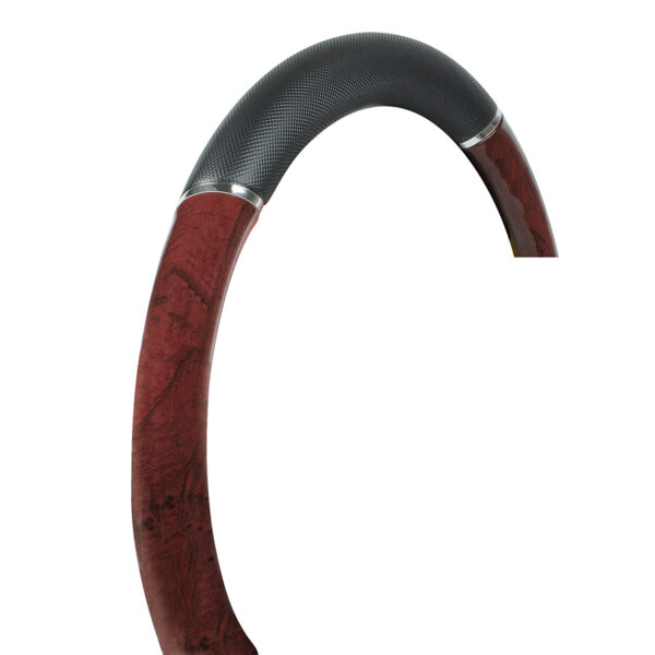 ΚΑΛΥΜΜΑ ΤΙΜΟΝΙΟΥ ΦΟΡΤΗΓΟΥ RADICA (L) 46-48 cm (ΜΑΥΡΟ/ΞΥΛΟ/ΟΙΚΟΛΟΓΙΚΟ/ΑΟΣΜΟ) - Image 2