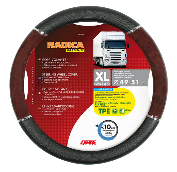 ALL IN POINT ΚΑΛΥΜΜΑ ΤΙΜΟΝΙΟΥ ΦΟΡΤΗΓΟΥ RADICA (XL) 49-51 cm (ΜΑΥΡΟ/ΞΥΛΟ/ΟΙΚΟΛΟΓΙΚΟ/ΑΟΣΜΟ) - AIN-132179 iluma.GR