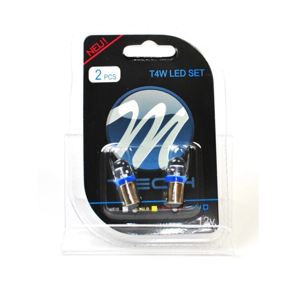 32W BA9s (ΜΙΝΙΟΝ) LED 1xFlux 8mm ΜΠΛΕ BLISTER 2ΤΕΜ. - AIN-143811 LEFKELIS.GR