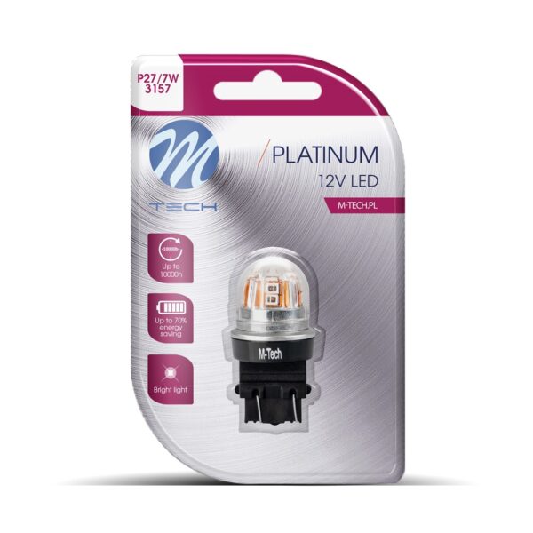 ALL IN POINT P27/7W 12/24V W2.5x16q 15x2835SMD LED CAN-BUS ΚΟΚΚΙΝΟ PLATINIUM M-TECH - 1 ΤΕΜ - AIN-182328 LEFKELIS.GR