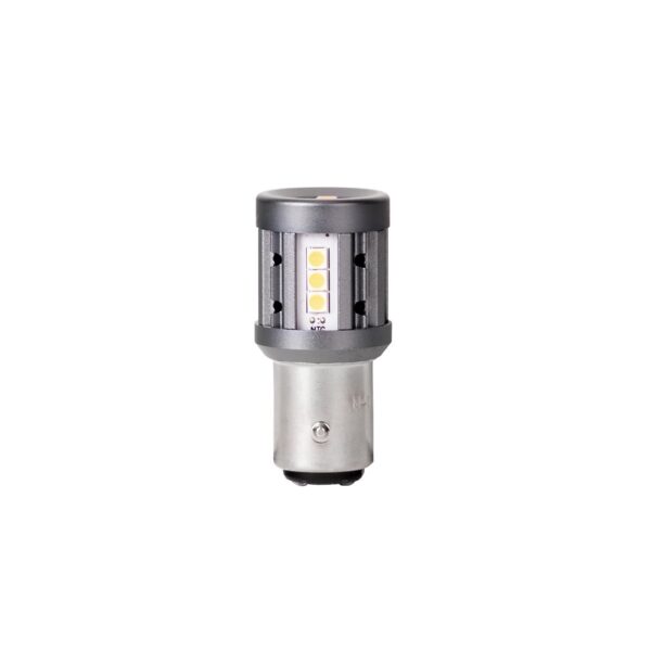 ΛΑΜΠΑΚΙ P21/5W BAY15d 12/24V 1157 600lm 4W 15x3030SMD LED CAN-BUS ΛΕΥΚΟ PLATINIUM BLISTER - 1 ΤΕΜ. - Image 2