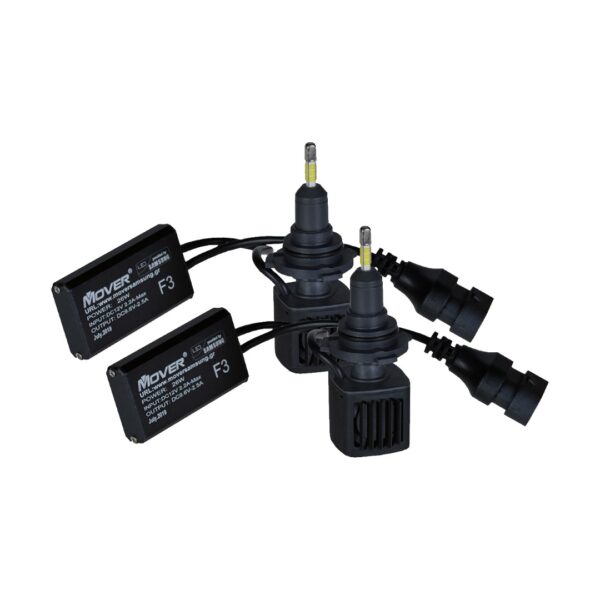 HB4 9006 12V 2x26W 6500K 5200lm 12 LED KIT ΣΕΙΡΑ F3 SAMSUNG ΜΕ ΨΥΚΤΡΑ ΚΑΙ ΥΓΡΟ ΚΛΕΙΣΤΟΥ ΚΥΚΛΩΜΑΤΟΣ - 2 ΤΕΜ. - Image 2