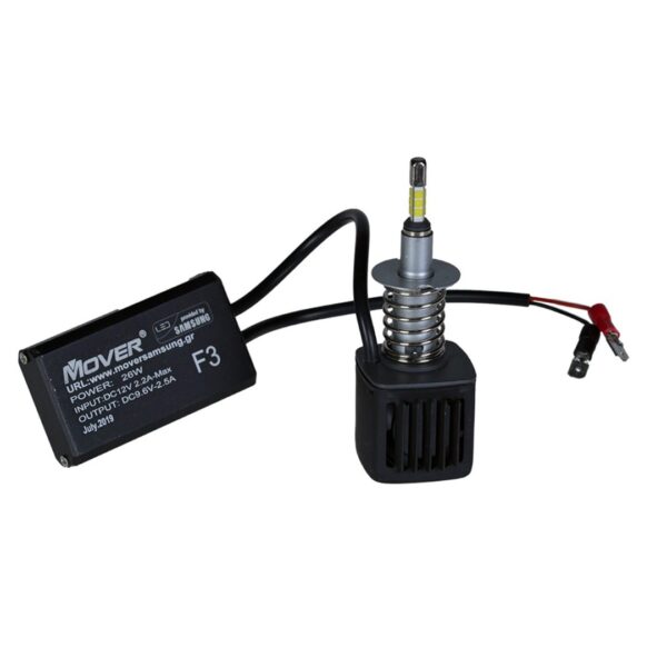 ALL IN POINT H3 12V 2x26W 6500K 5200lm 12 LED KIT ΣΕΙΡΑ F3 SAMSUNG ΜΕ ΨΥΚΤΡΑ ΚΑΙ ΥΓΡΟ ΚΛΕΙΣΤΟΥ ΚΥΚΛΩΜΑΤΟΣ - 2 ΤΕΜ. - AIN-160361 LEFKELIS.GR